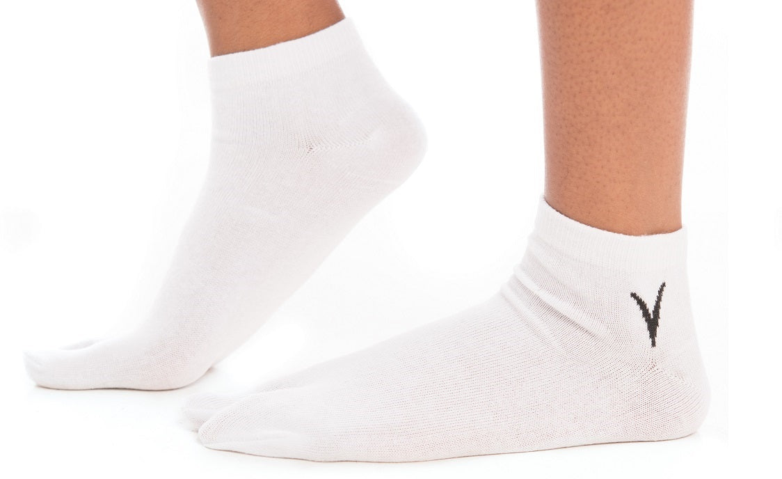 V-Toe Ankle Casual Split Toe Asian Flip-Flop Tabi Socks
